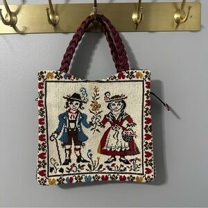 Vintage Authentic Made in Germany Traditional Style Purse